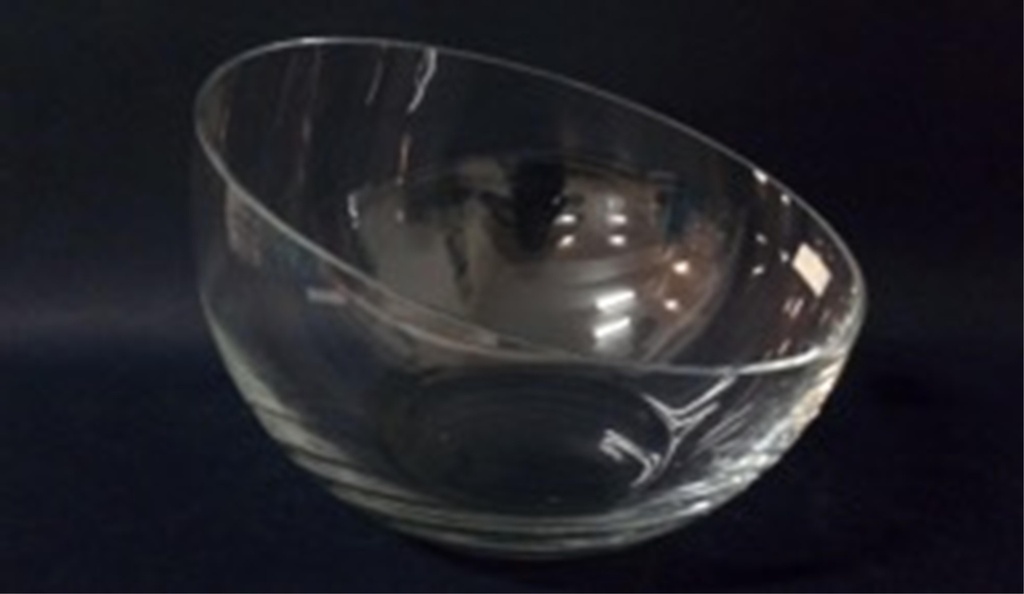 Photophore 1/2 sphère en verre