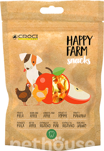 Snack  Happy Farm  poulet et pomme