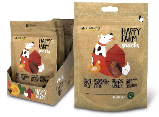 Snack  Happy Farm  patate douce et poulet