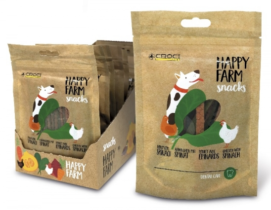 Snack  Happy Farm  poulet et épinard