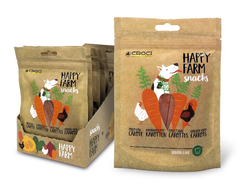 Snack  Happy Farm  poulet et carotte