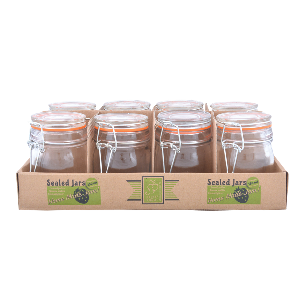 Bocal en tray de 8 pc M