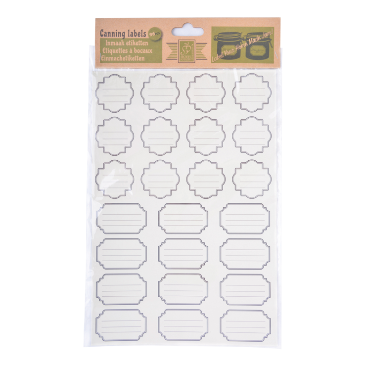 Etiquettes à bocaux