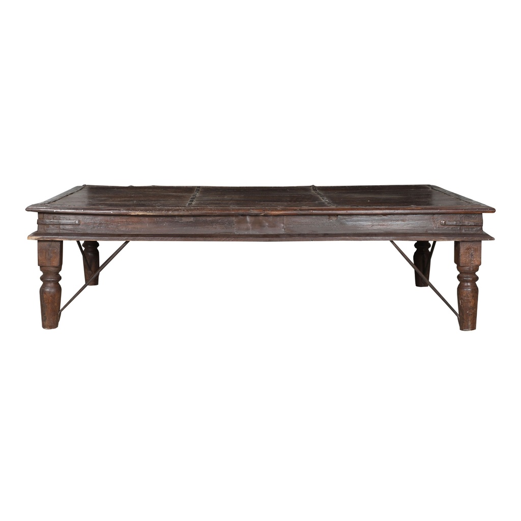 Table rectangle en teck ancien