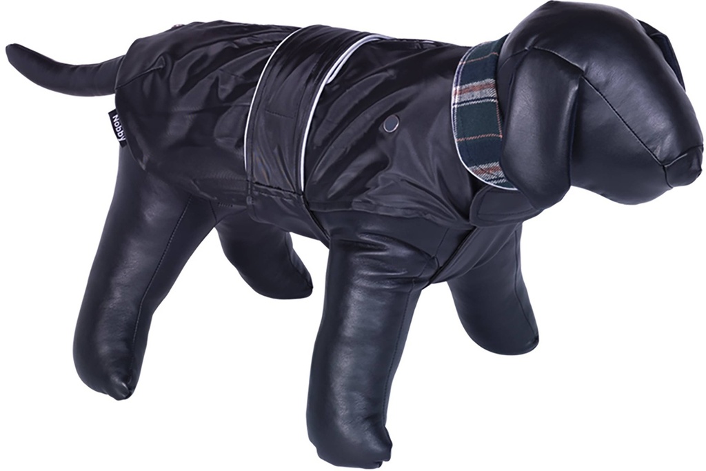Manteau SELA noir, 80 cm