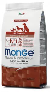 Monge Dog Puppy&Ju ALL BREEDS Lamb 2,5kg